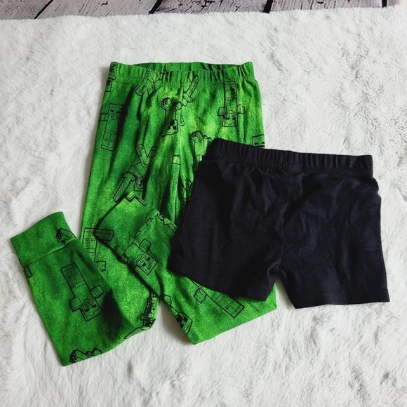 Boys' Minecraft 3pc Pajama Set, 3KIDH-BG - Picture 4 of 5